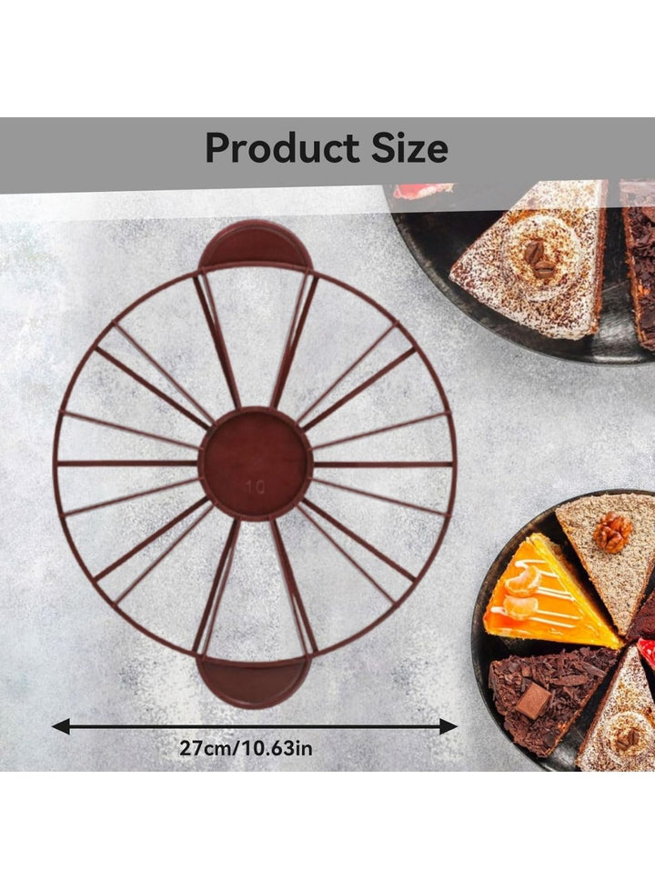 Home Cake Decor Double-Sided Cake Divider Round 10/12 Pieces For ...