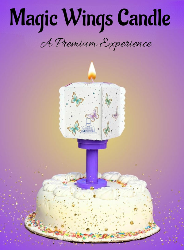 CAKE DECOR™ Magic Wings Candle - 1 Piece | SB-MagicWings |