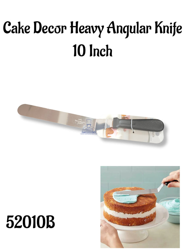 CAKE DECOR™ Heavy Angular Knife - 10 Inch/ 1 Piece