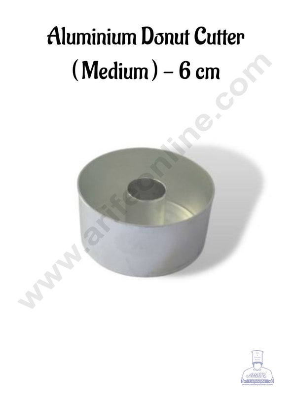 Aluminium Donut Cutter – Medium Size (6 cm) - CAKE DECOR™