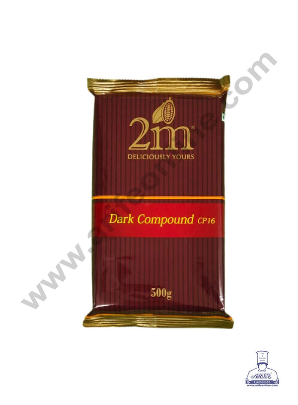 2M Cocoa Dark Compound (CP 16) - 500 gm