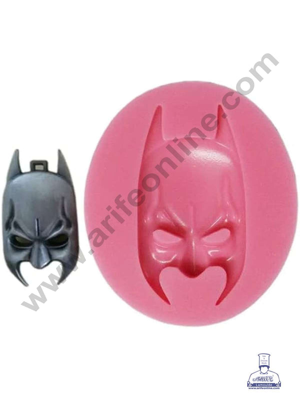 CAKE DECOR™ 1 Cavity 3D Batman Face Fondant Marzipan Mould