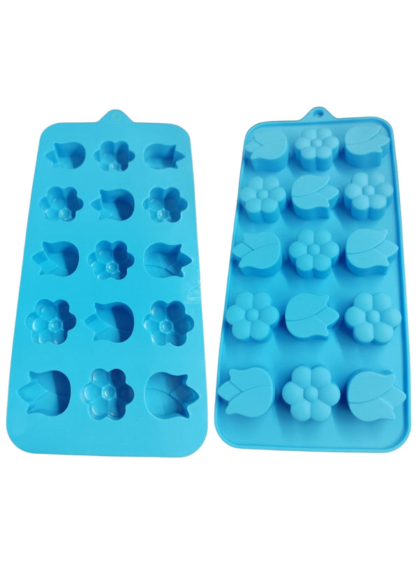 CAKE DECOR™  Spring-Themed 15-Cavity Silicone Chocolate Mold - CK3-45-121