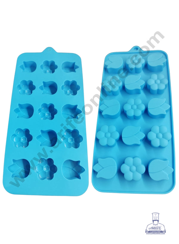 CAKE DECOR™  Spring-Themed 15-Cavity Silicone Chocolate Mold - CK3-45-121