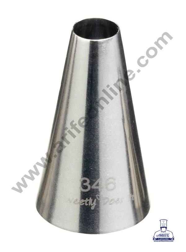 CAKE DECOR™ MRF Icing Nozzle no 346 | Round Piping Nozzle for Cake & Cupcake Decoration