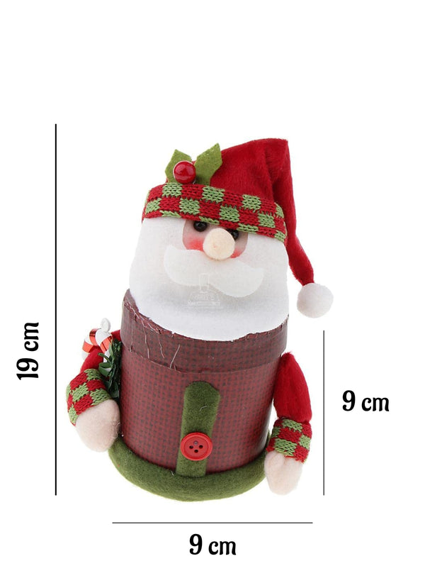 Santa Claus Treat and Gift Box Jar | 1 Piece Pack - CAKE DECOR™