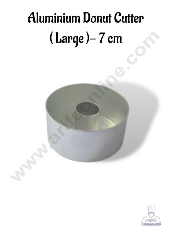 Aluminium Donut Cutter – Large Size (7 cm) - CAKE DECOR™
