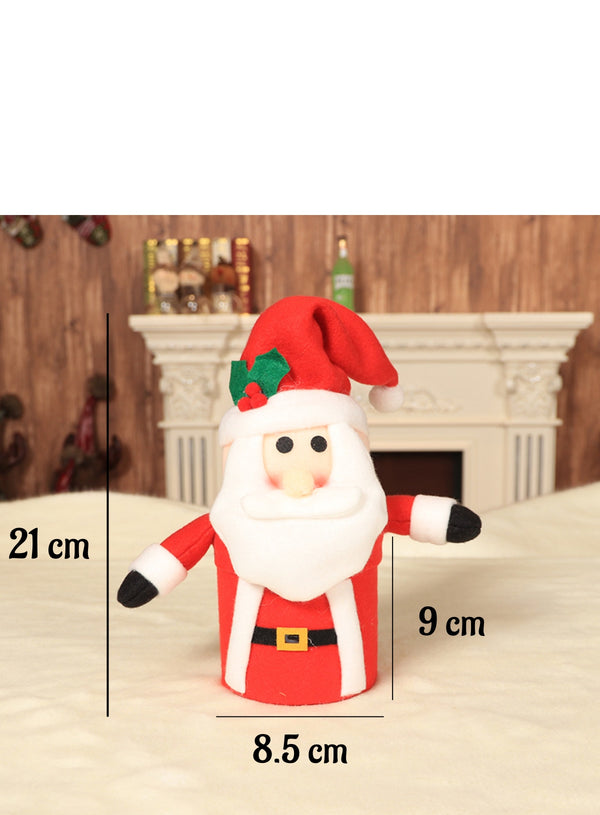 Santa Claus Treat Pot / Storage Jar | 1 Piece Pack - CAKE DECOR™