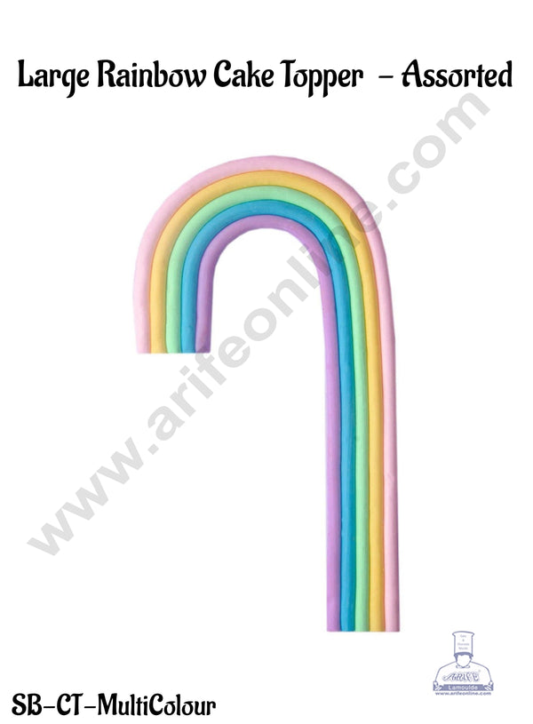 CAKE DECOR™ 1 Piece Rainbow Cake Toppers - Assorted │SB-CT-MultiColour │
