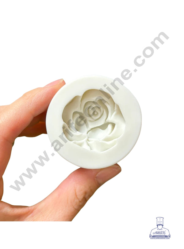 CAKE DECOR™  Single-Cavity 3D Rose Silicone Fondant Mold - SL-1504