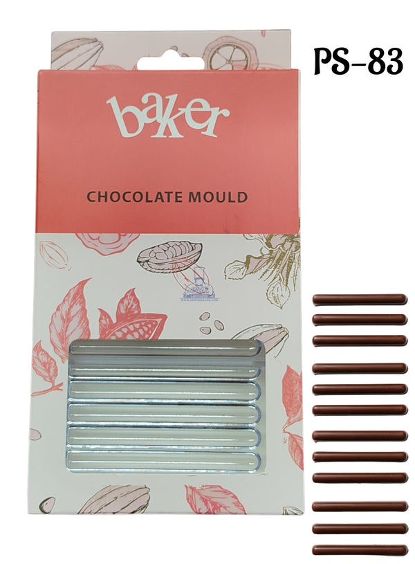 CAKE DECOR™ Small Bakers 18 Cavity Polycarbonate Finger Mold |SBPS-83|1 Piece|