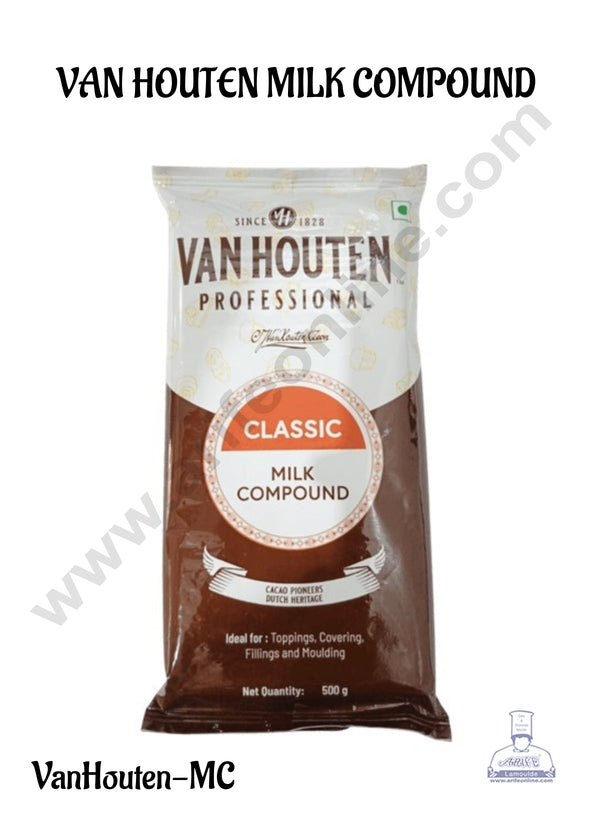 Van Houten Classic Milk Compound Slab- 500 gm (Previously known as a Van Leer Milk Compound)