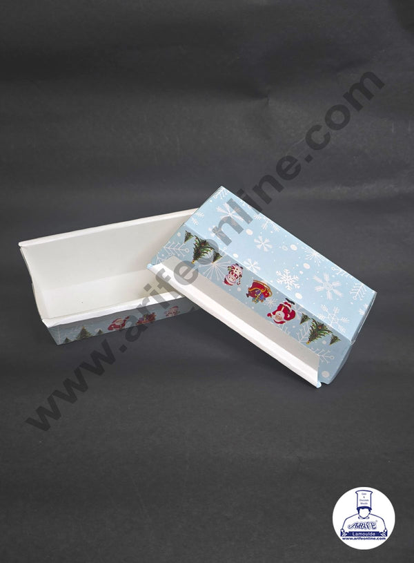 CAKE DECOR™ Bake & Serve Paper Baking Mould - Christmas Theme  Plum Cake Mould (10 Pcs Pack)(Design -04)