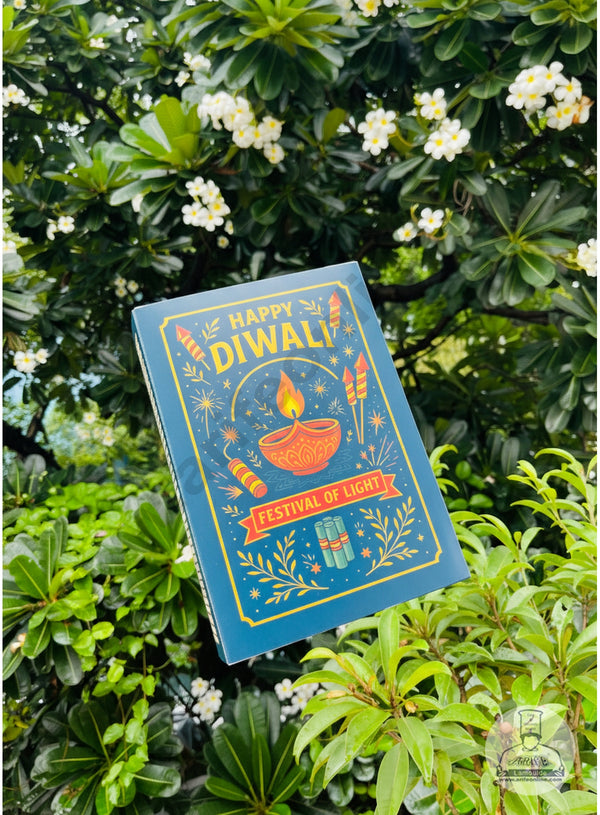 Diwali Match Box Design Slider Box - Blue 2