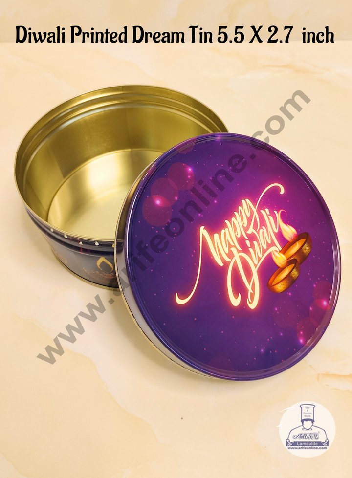 CAKE DECOR™ Dream Cake Tin Torte Cake Cookie Cake Tin Happy Diwali