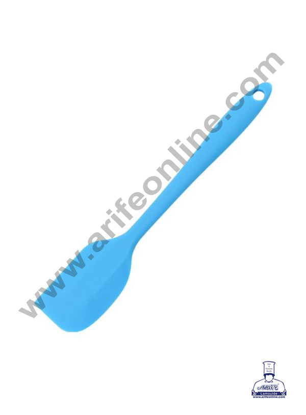 CAKE DECOR™ 1  Piece Small Blue Silicone Spatula | Mix, Frost, & Scrape with Ease, Kitchen Cooking Tool