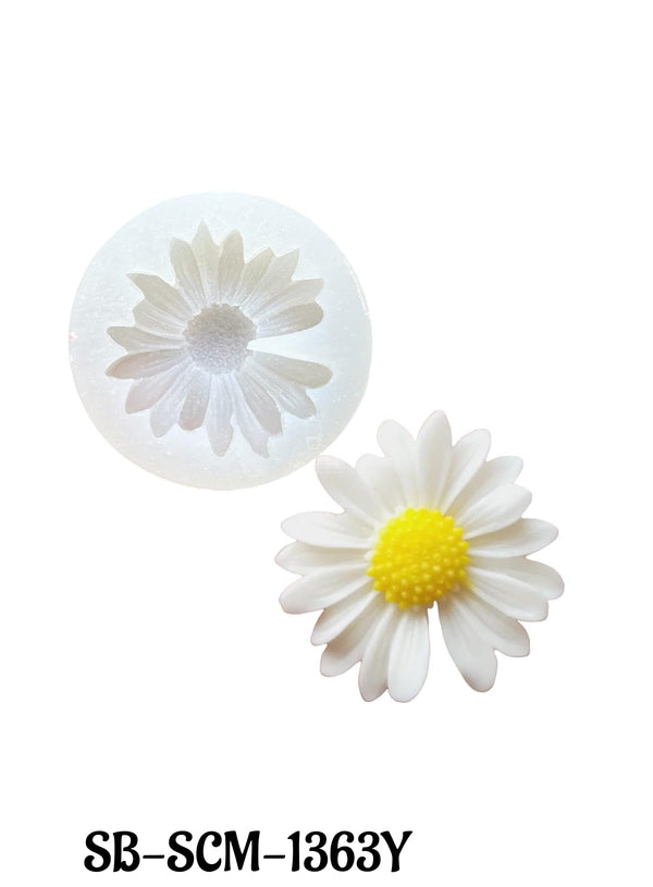 CAKE DECOR™ Sunburst Flower Silicone Candle Mold│SB-SCM-1363Y│