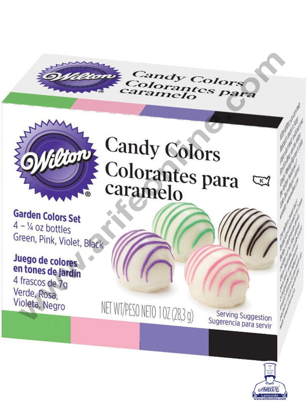 Wilton Primary Candy Color Set of 4