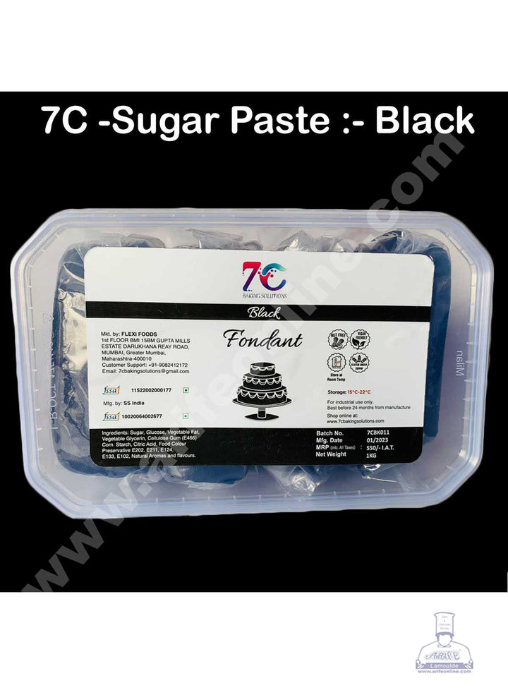 Home 7C Fondant - Black (1 KG)