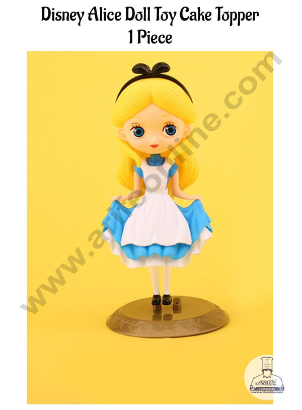 CAKE DECOR™ Disney Alice Doll Toy Cake Topper - 1 piece