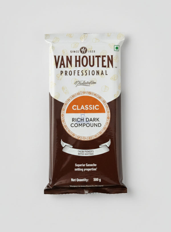 Van Houten Classic Rich Dark Compound - 500 gm