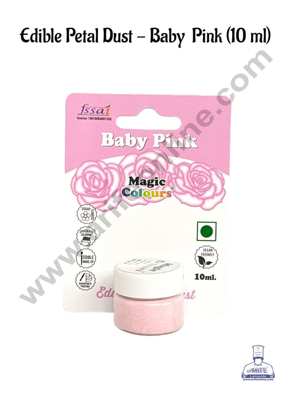 Magic Colours™ Edible Petal Dust - Baby Pink  (10 ml)