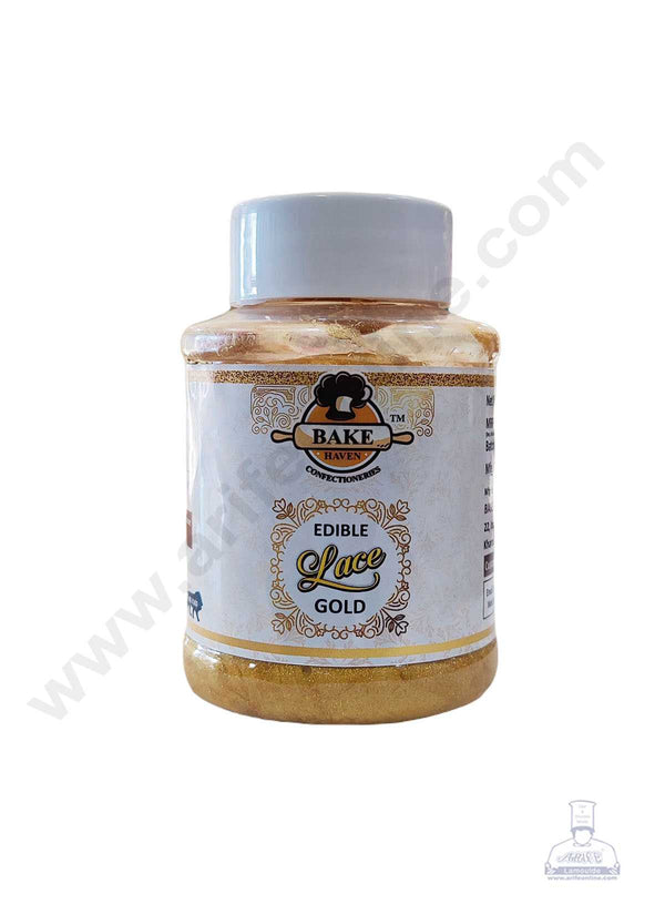 Bake Haven Edible Lace - Gold (150 g)