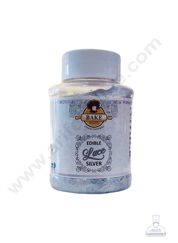 Bake Haven Edible Lace - Silver (150 g)