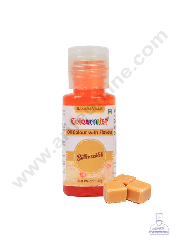 Colourmist Oil Colour With Flavour - Butterscotch ( 30 Gram )