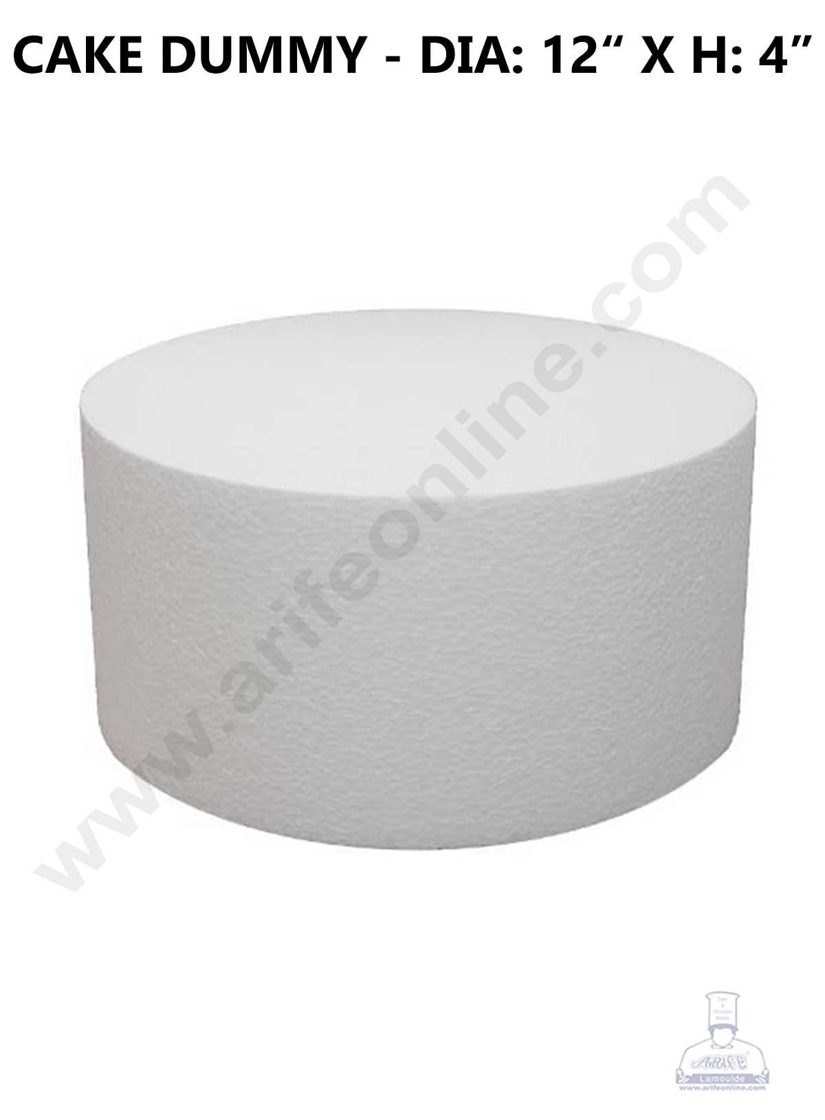 Buy 5 Pieces Cake Dummy Set Foam Cake Dummies Fake Cake 2.25 Inch Thick  Round Foam Cake 4 Inch 6 Inch 8 Inch 10 Inch 12 Inch Fake Cake for Wedding  Birthday Display Parties Online at desertcartINDIA