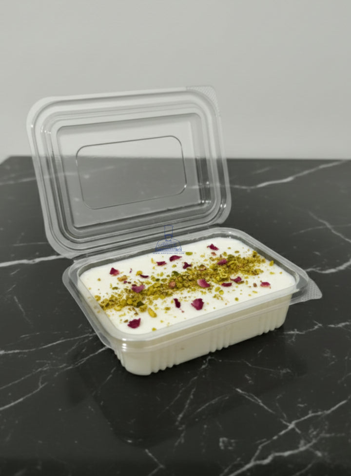 CAKE DECOR™ Medium Rectangular PVC Container With Attached Lid | Mini ...