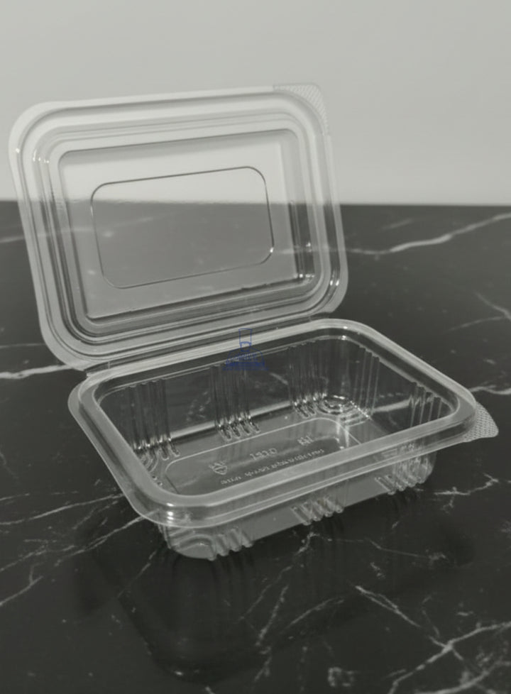 CAKE DECOR™ Medium Rectangular PVC Container With Attached Lid | Mini ...