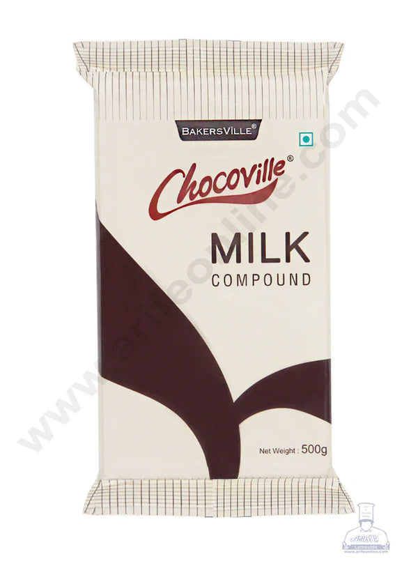 Chocoville Milk Compound Slab - 500g