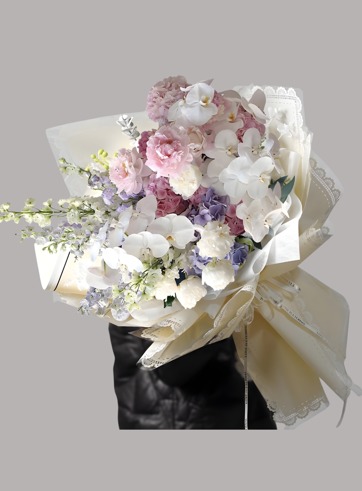 Home Classic Laced Border Korean Wrapping Sheet | Premium Flower ...