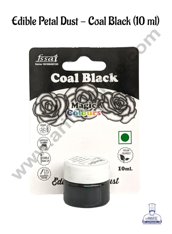 Magic Colours™ Edible Petal Dust - Cola Black (10 ml)