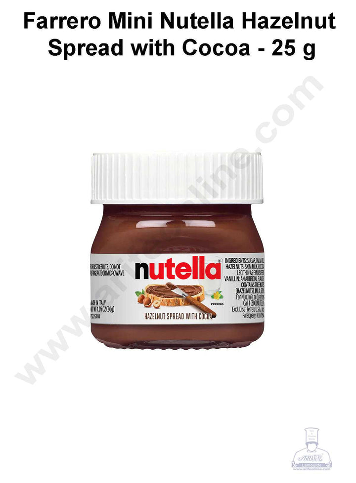 Farrero Mini Nutella Hazelnut Spread with Cocoa - 25 g – Arife Online Store