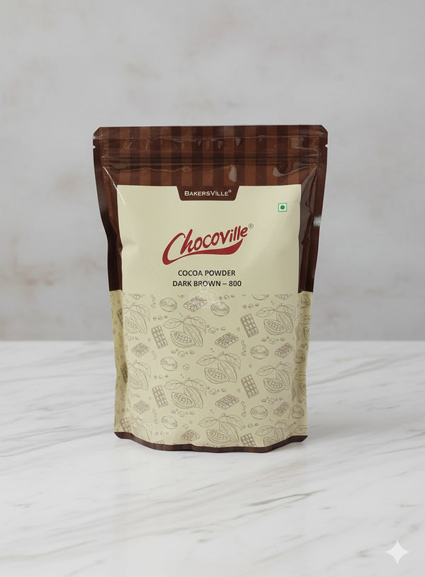 Chocoville Cocoa Powder – Dark Brown (800)