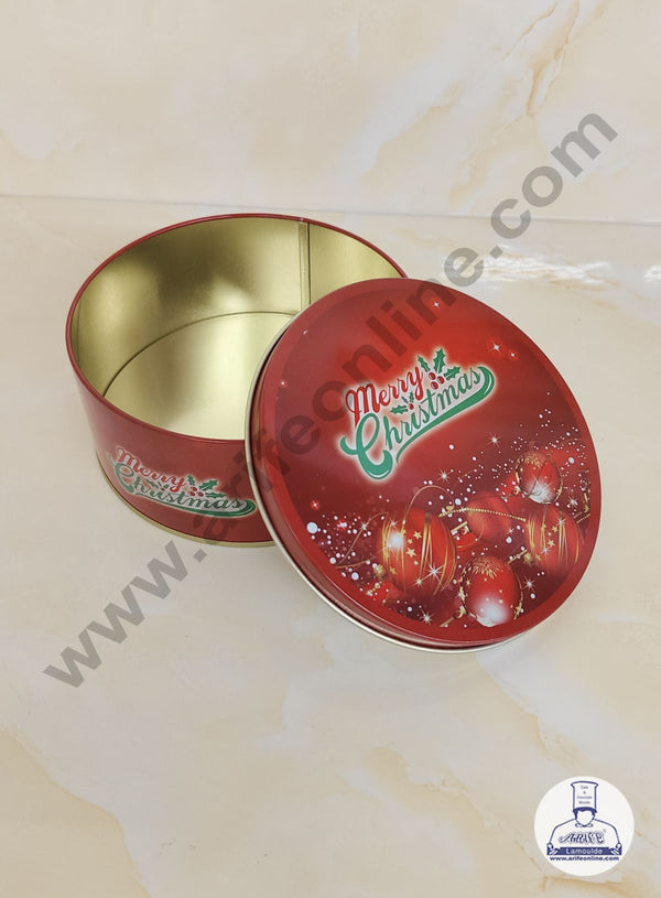 CAKE DECOR™ Dream Cake Tin Torte Cake Cookie Cake Tin Christmas Design 07 - 5.5 x 2.7 Inch