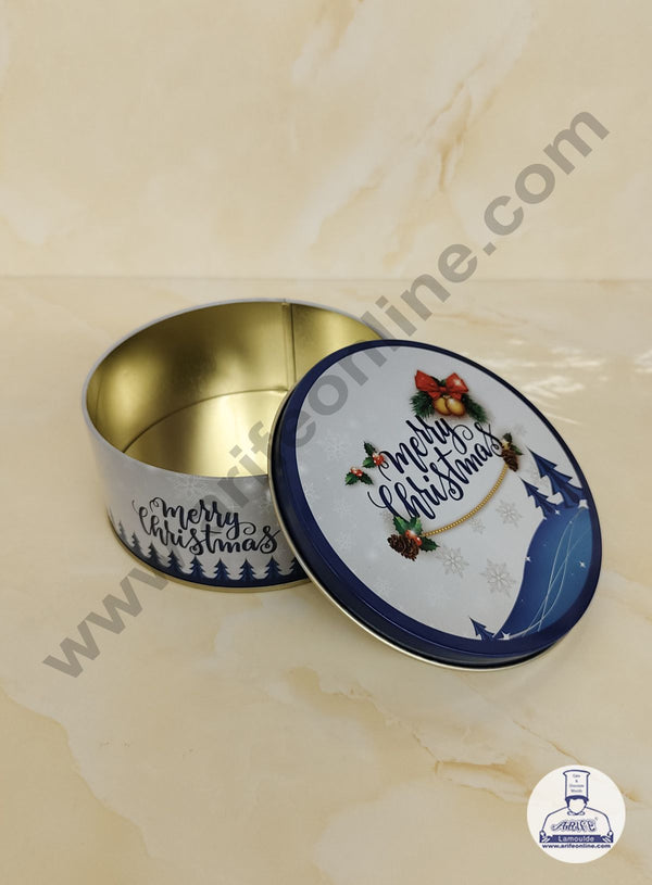 CAKE DECOR™ Dream Cake Tin Torte Cake Cookie Cake Tin Christmas Design 08 - 5.5 x 2.7 Inch