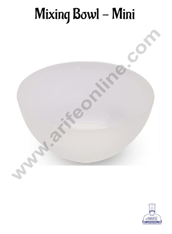 Cake Decor Plastic Mixing Bowl - Multicolor - Mini Bowl