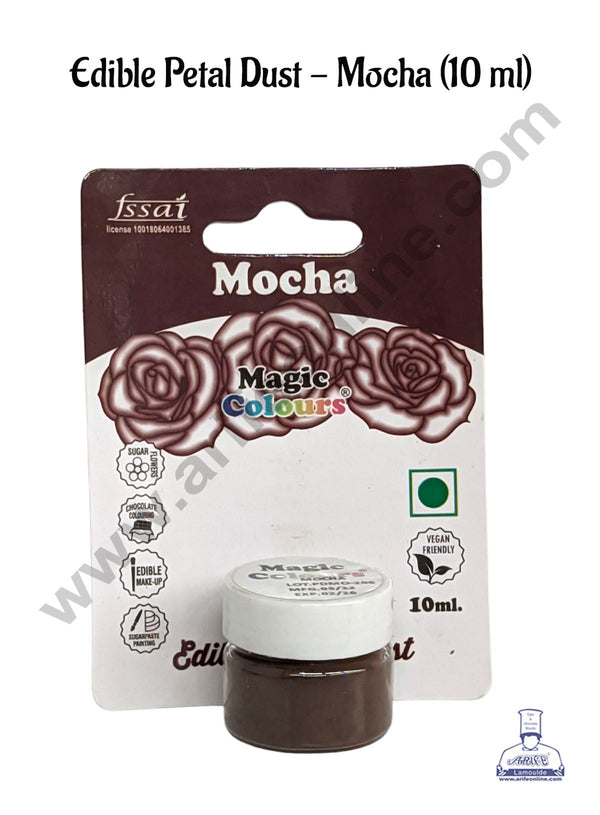 Magic Colours™ Edible Petal Dust - Mocha (10 ml)