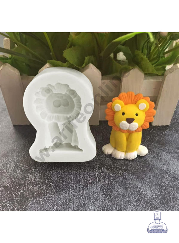 Silicon Lion Marzipan Mould | Animals Shape Fondant Clay Marzipan Cake Decoration Mould - CAKE DECOR™