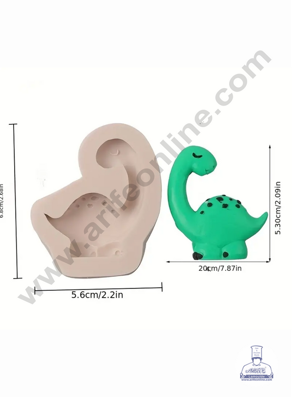 Silicon Dinosaurs Marzipan Mould | Animals Shape Fondant Clay Marzipan Cake Decoration Mould - CAKE DECOR™