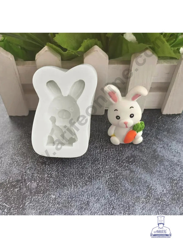 Silicon Rabbit Marzipan Mould | Animals Shape Fondant Clay Marzipan Cake Decoration Mould - CAKE DECOR™