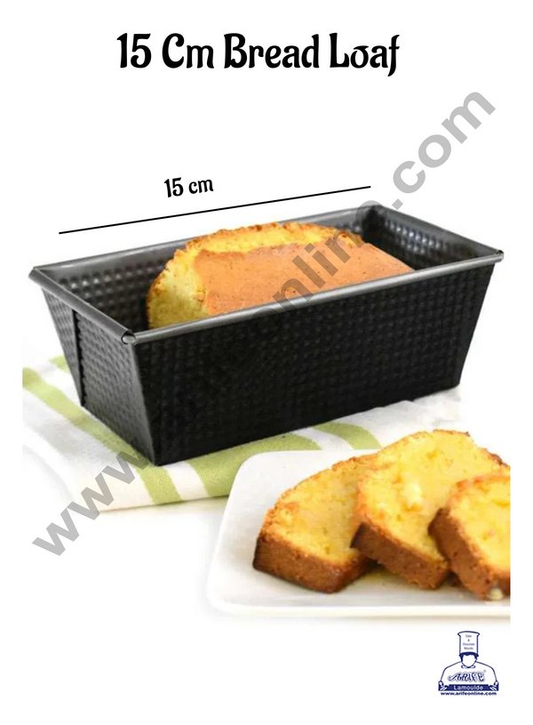 Cake Decor Non Stick Bread Loaf Small 15 cm Bread Mould