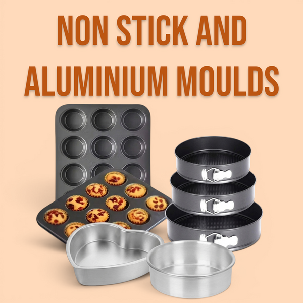 Non Stick and Aluminium Moulds