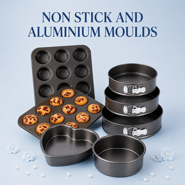 Non Stick and Aluminium Moulds