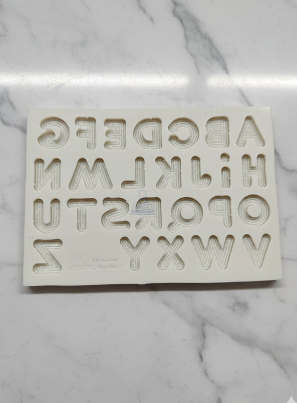 Cake Decor 26 Cavity Uppar Case Alphabet Letter Fondant Marzipan Mould