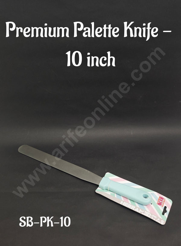 CAKE DECOR™ Premium Stainless Steel Cake Palette Knife Icing Spatula - 10 inch/ 1 Piece