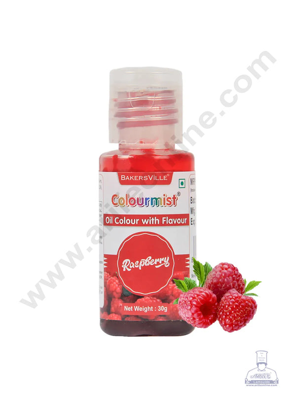 Colourmist Oil Colour With Flavour -Raspberry ( 30 Gram )